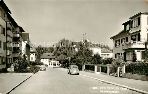 AK / Ansichtskarte  Kreuzlingen_TG Nationalstrasse Kreuzlingen TG