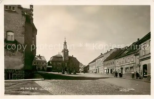 AK / Ansichtskarte 73849780 Hlinsko_CZ Namesti 