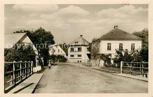 AK / Ansichtskarte  Ostromer_Horschitz_CZ Strassenpartie 