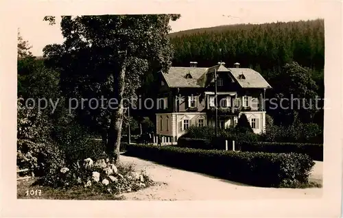 AK / Ansichtskarte  Karlsbrunn__Schlesien_Karlova_Studanka_CZ Villa 