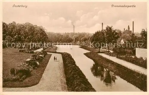 AK / Ansichtskarte 73849790 Insterburg_Tschernjachowsk_RU Promenadenpartie 