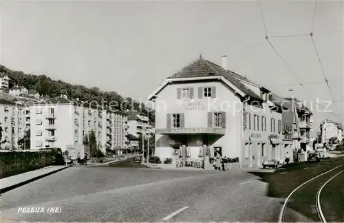 AK / Ansichtskarte  Peseux__NE Hotel Central 