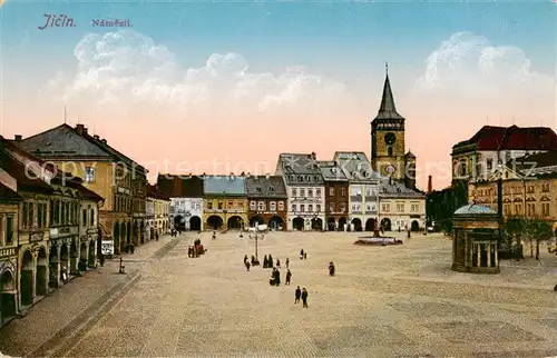 AK / Ansichtskarte  Jicin_Jitschin_CZ Namesti 