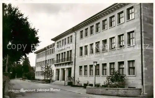 AK / Ansichtskarte  Boncourt__JU Fabrique Burrus 