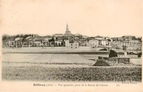 AK / Ansichtskarte  Rillieux_(ex_Ain)_Rillieux-la-Pape_69_Rhone Vue generale prise de la Route de Caluire 