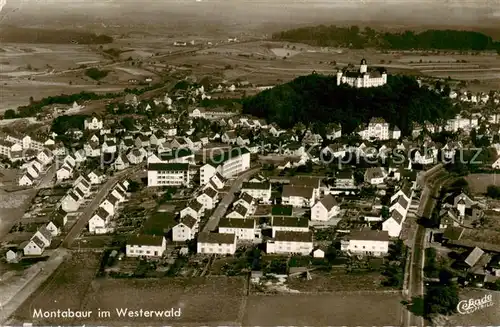 AK / Ansichtskarte  Montabaur_Westerwald Fliegeraufnahme Montabaur_Westerwald