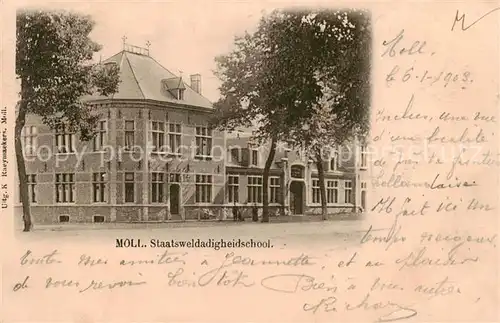 AK / Ansichtskarte  Moll_Gompel_Belgie Staatsweldadigheidschool 