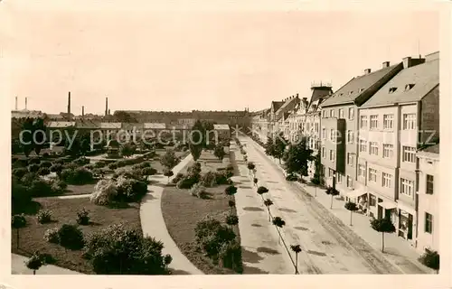 AK / Ansichtskarte  Prerov_Prerau_CZ Stadtzentrum Parkanlagen 