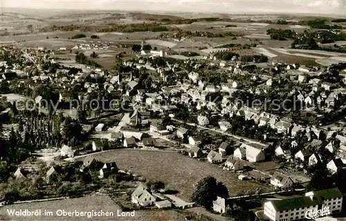 AK / Ansichtskarte  Waldbroel Fliegeraufnahme Waldbroel