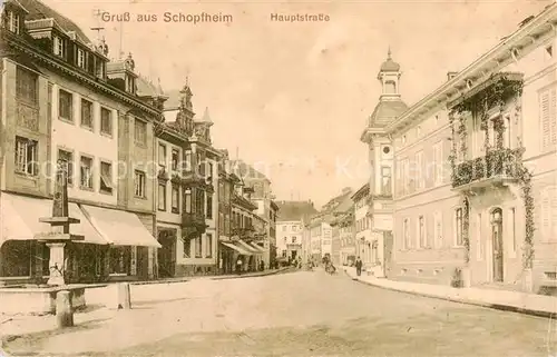 AK / Ansichtskarte  Schopfheim Hauptstrasse Schopfheim