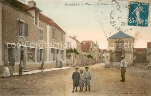 AK / Ansichtskarte  Guernes_78_Yvelines Place de la Mairie 
