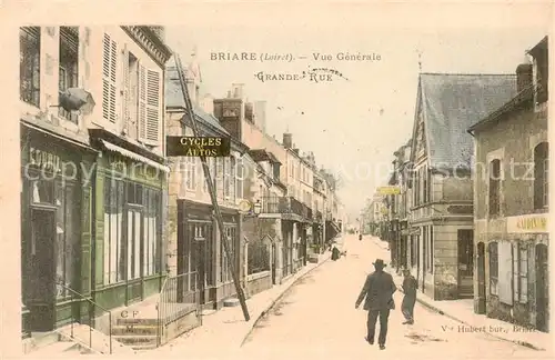 AK / Ansichtskarte  Briare-le-Canal_45_Loiret Grande Rue 