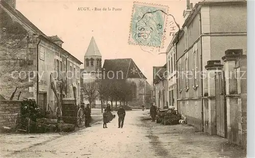 AK / Ansichtskarte  Augy_89_Yonne Rue de la Poste 