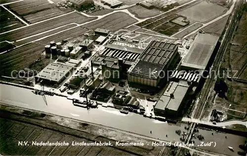 AK / Ansichtskarte 73850066 Krommenie_NL Nederlandsche Linoleumfabriek Fabriek Zued 