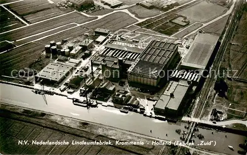 AK / Ansichtskarte  Krommenie_NL Nederlandsche Linoleumfabriek Fabriek Zued 