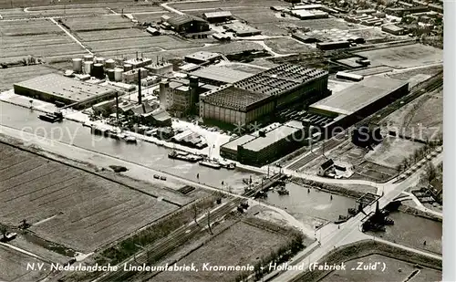 AK / Ansichtskarte 73850068 Krommenie_NL Nederlandsche Linoleumfabriek Fabriek Zued 