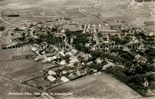 AK / Ansichtskarte  Nes_Ameland_NL het dorp in vogelvlucht 