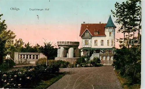 AK / Ansichtskarte  Ohligs_Solingen Engelsberger Hof 