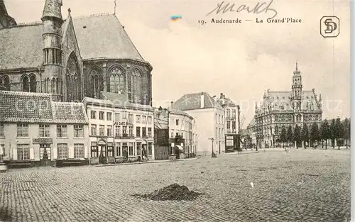 AK / Ansichtskarte  Audenarde_Audenaerde_Oost-Vlaanderen_Belgie La Grande Place 