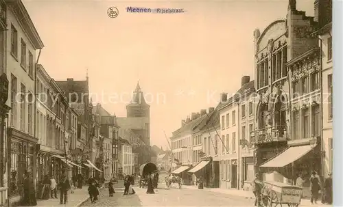 AK / Ansichtskarte  Meenen_Menin_West-Vlaanderen_Belgie Rijselstraat 