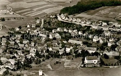 AK / Ansichtskarte  Weidenhausen_Gladenbach_Salzboedetal Fliegeraufnahme 