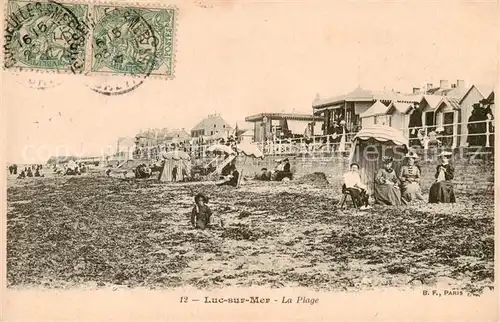 AK / Ansichtskarte  Luc-sur-Mer_14_Calvados La Plage 