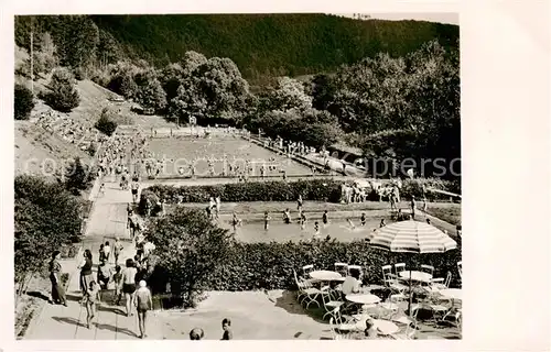 AK / Ansichtskarte  Blaubeuren Schwimmbad Blaubeuren