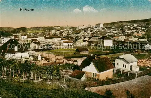 AK / Ansichtskarte  Horovice_Deutsch_Horschowitz_CZ Panorama 