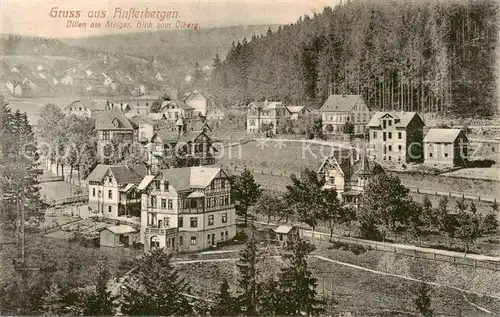 AK / Ansichtskarte  Finsterbergen_Bad Villen am Steiger Blick vom oelberg Finsterbergen_Bad