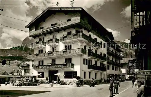 AK / Ansichtskarte  Cortina_d_Ampezzo_IT Hotel de la Poste 