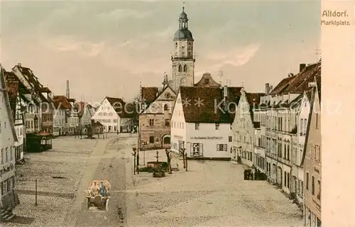 AK / Ansichtskarte  Altdorf_Nuernberg Marktplatz Altdorf Nuernberg