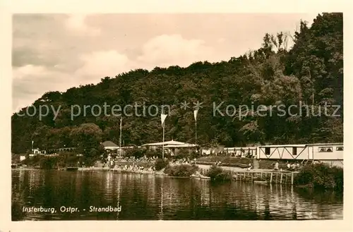 AK / Ansichtskarte  Insterburg_Tschernjachowsk_RU Strandbad 