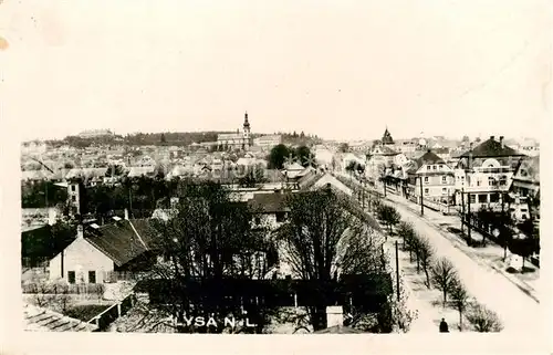 AK / Ansichtskarte  Lysa__nad_Labem_Lissa_Elbe_CZ Panorama 