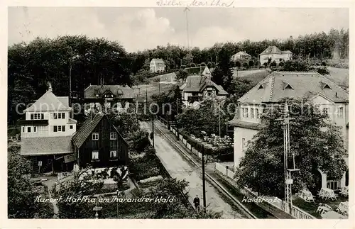 AK / Ansichtskarte  Hartha_Tharandt Teilansicht am Tharandter Wald Hartha Tharandt