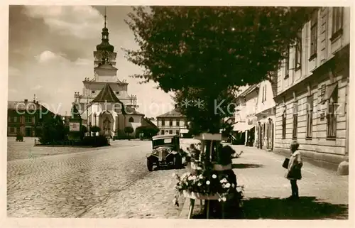 AK / Ansichtskarte  Chlumec_Cidlinou_Chlumetz_Zidlina_CZ Namesti 