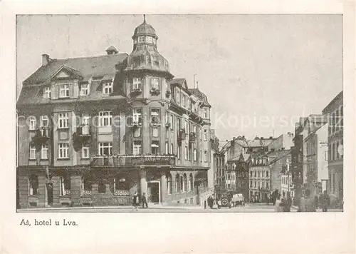 AK / Ansichtskarte  As_Asch_CZ Hotel u Lva 