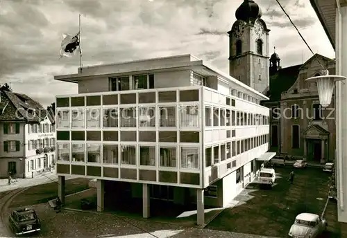 AK / Ansichtskarte  Altstaetten_SG Rathaus Post Altstaetten_SG