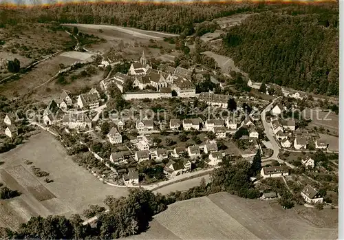 AK / Ansichtskarte  Bebenhausen_Tuebingen Fliegeraufnahme mit ehemaligem Jagdschloss  Bebenhausen Tuebingen