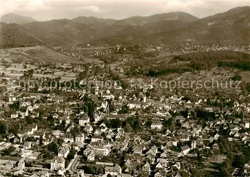 AK / Ansichtskarte  Muellheim_Baden Fliegeraufnahme Muellheim_Baden