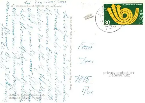 AK / Ansichtskarte  Fuernsal Fliegeraufnahme Fuernsal