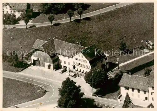 AK / Ansichtskarte  Uznach_SG Gasthaus Sonne Fliegeraufnahme 