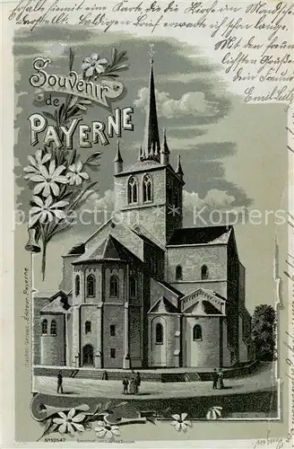 AK / Ansichtskarte  Payerne_VD Kirche 
