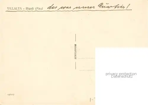AK / Ansichtskarte  Rigoli_Pisa_IT Villalta 