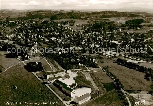 AK / Ansichtskarte 73850327 Waldbroel Fliegeraufnahme Waldbroel