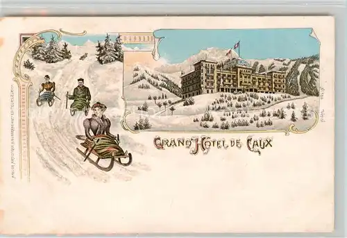 AK / Ansichtskarte  Caux_VD Grand Hotel de Caux Caux_VD