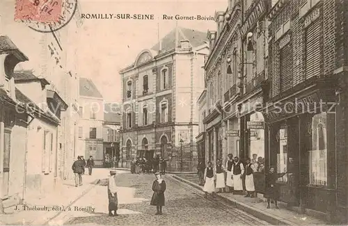AK / Ansichtskarte  Romilly_10-sur-Seine Rue Gornet Boivin 