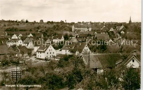 AK / Ansichtskarte 73850408 Wangen_Goeppingen Stadtpanorama Wangen Goeppingen