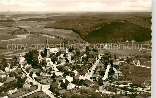 AK / Ansichtskarte  Kallenhardt_Ruethen Fliegeraufnahme 