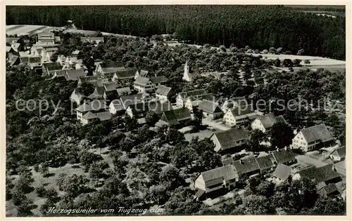 AK / Ansichtskarte  Herzogsweiler_Pfalzgrafenweiler Fliegeraufnahme 