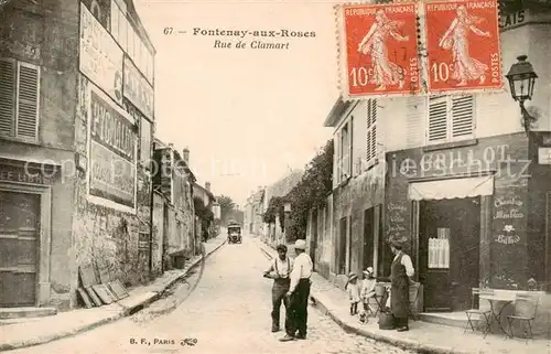 AK / Ansichtskarte  Fontenay-aux-Roses_92_Hauts-de-Seine Rue de Clamart 